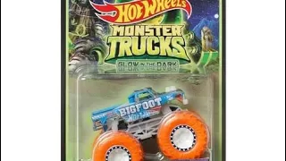 Hotwheels Monster Trucks Glow in the Dark Bigfoot review