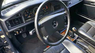 Mercedes Benz 190E 2.5-16 Evo2 interior video