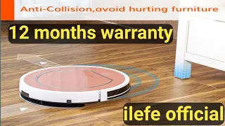 ILIFE V9e Robot Vacuum Cleaner Smart Suction, Dust Box WIFI Cell Phones APP, 4000Pa Suction 110 Mi