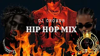 DJ CROWN B HIP HOP MIX 2023 UK DRILL / TRAP DRAKE OFFSET JUICE WRLD NICKI MIJNAJ