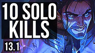 SYLAS vs AKALI (MID) | 10 solo kills, 500+ games, Godlike | EUW Diamond | 13.1