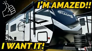 My new favorite half-ton towable travel trailer RV for 2024 | 2024 GRAND DESIGN IMAGINE 23LDE