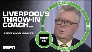 Steve Nicol LAUGHS OFF Liverpool throw-in coach’s reported demands 😬 | ESPN FC