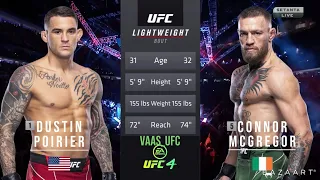 DUSTIN POIRIER VS CONOR MCGREGOR 3 FULL FIGHT UFC 264