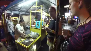 Eating cobra in Jakarta