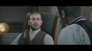 Red Dead Redemption 2 - Arthur Morgan gets the diagnosis from the Doctor