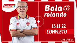 BOLA ROLANDO com EDNALDO SANTOS na Rádio Jornal | 16/11/2022
