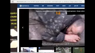 Украинские 'журналисты' расстреляли пленного  Анатолий Шарий