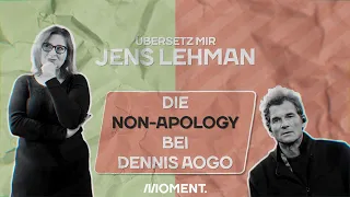 Die Non-Apology bei Dennis Aogo - Übersetz mir Jens Lehman, Natascha Strobl