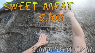 Sweet Meat - 5.10b - Campden Crag, Ontario, Canada