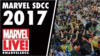 Frank Tieri Wreaks Havoc at the Marvel LIVE! Booth at San Diego Comic Con 2017