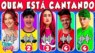 Adivinhe quem está CANTANDO 🎤🎙🎶 | Batalha de Rima dos Youtubers