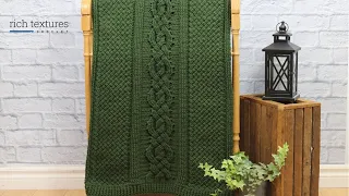 Ceilidh Throw Crochet Pattern