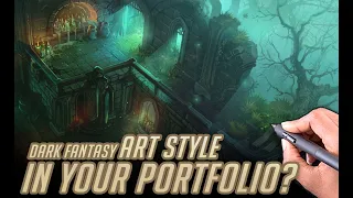 Dark Fantasy art style in your portfolio!?