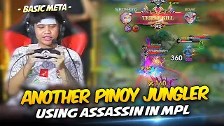 ANOTHER FILIPINO JUNGLER USING ASSASSIN in MPL . . . 🤯💥