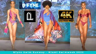 Sizzling 4K Bikini Runway Show - BFYN Swimwear - Miami Swimweek 2022 with Jasmine Chola