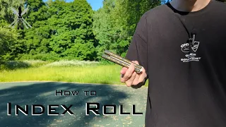 Index Roll - Обучение лёгкому трюку на ноже бабочке для Новичков | How to Index Roll on Balisong