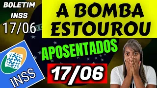 ✔ 💣 A BOMBA ESTOUROU! SAIU AGORA PELA MANHÃ INSS 17 06