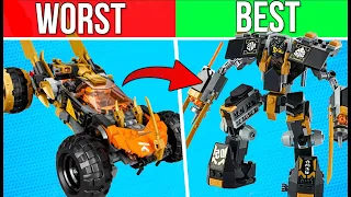 LEGO Ninjago: Ranking Cole's Sets | (Worst to Best!)