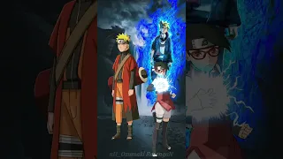 Naruto vs borushiki and sarada Uchiha