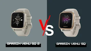 Garmin Venu SQ 2 vs Garmin Venu SQ | Venu SQ 2 Music vs Garmin Venu SQ Music