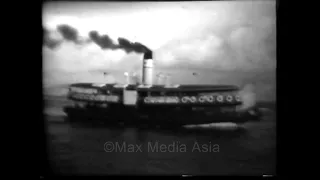 1930s Rare Old Hong Kong STAR Ferry   Central Harbourfront views