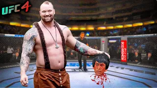 Big Power Bjornsson vs. Bruce Lee (EA sports UFC 4) - rematch