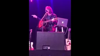 Rick Springfield Stripped Down Soundcheck @ The Silver Legacy, Reno, CA (12/04/15)