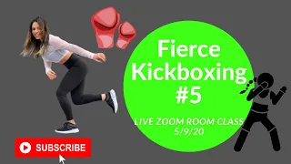 Fierce Kickboxing 5 | At home Cardio Workout