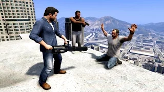 GTA V Franklin And Michael kill Trevor