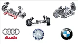 Audi vs BMW vs Mercedes Benz Active/Adaptive Suspension Technology