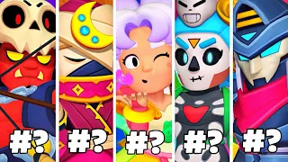 BEST SKIN FOR EVERY BRAWLER IN BRAWL STARS!