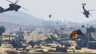 Russia Vs Ukraine | Ukraine Brutal Attack On Russian Black Plane | Jets & Militries In Action |Gta V