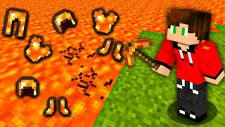 UŻYŁEM SEKRETNEGO KILOFA LAWOWEGO, ABY ROZWALIĆ LAWĘ i ZDOBYĆ NAJRZADSZE ITEMY w Minecraft! LAWOWE I