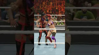 WWE ASUKA vs BIANKA BELAIR short #shorts