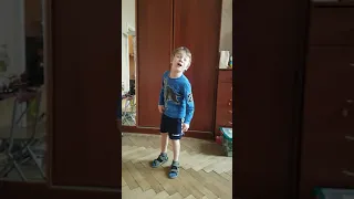 "Песня друзей" - домашняя репетиция, Георгий Иванов, 6 лет