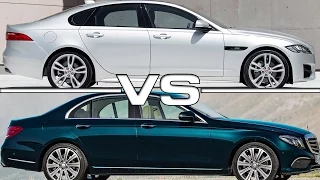 Jaguar XF vs Mercedes Benz E-Class