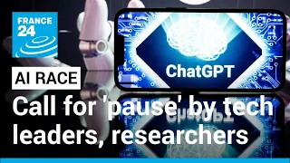 Tech leaders and researchers call for 'pause' in AI race • FRANCE 24 English