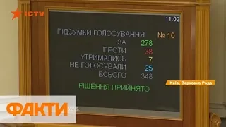 Рада приняла закон о языке