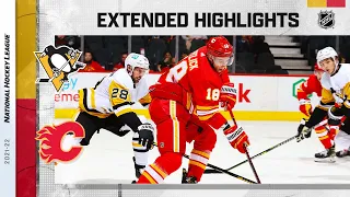 Pittsburgh Penguins vs Calgary Flames Nov 29, 2021 HIGHLIGHTS