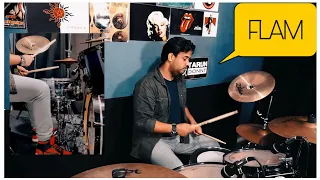 FLAM the new CHOPS for you | DRUM LESSON | by TARUN DONNY