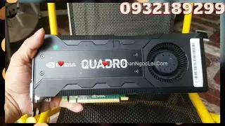 ✅ VGA NVIDIA Quadro K5200 8GB GDDR5 256Bit ( 99% ) ✅Bảo hành 12 tháng  ✅ 8,499,000VNĐ