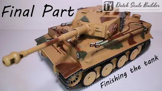 Panzerkampfwagen VI Tiger 1 Pz.Kpfw Tank Scale 1/16 PART 8 The Final Part