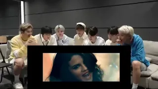 BTS reacts to Selena Gomez Come & get it MV