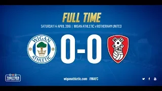 HIGHLIGHTS: WIGAN ATHLETIC 0 ROTHERHAM UNITED 0 - 14/04/2018