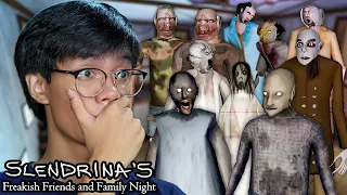 Slendrina's Freakish Friends and Family Night #1 | Ibang Level Na Laro!