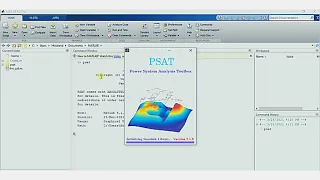 How to set path for PSAT using Matlab | Starting PSAT in Matlab | Power Flow (PF), CPF