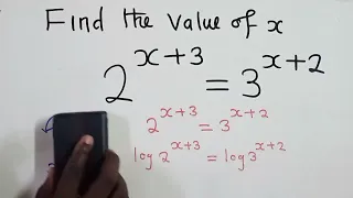Find the value of x || Olympiad Mathematics ||