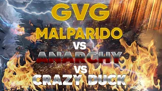 GVG Malparido vs Anarchy и Malparido vs Crazy Duck COMEBACK PW X 1.4.6 РОЗЫГРЫШ СУНДУКОВ БОНУС ВИДЕО