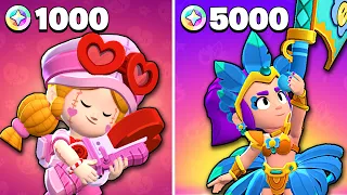 As MELHORES Skins para se comprar com BLINGS no Brawl Stars!